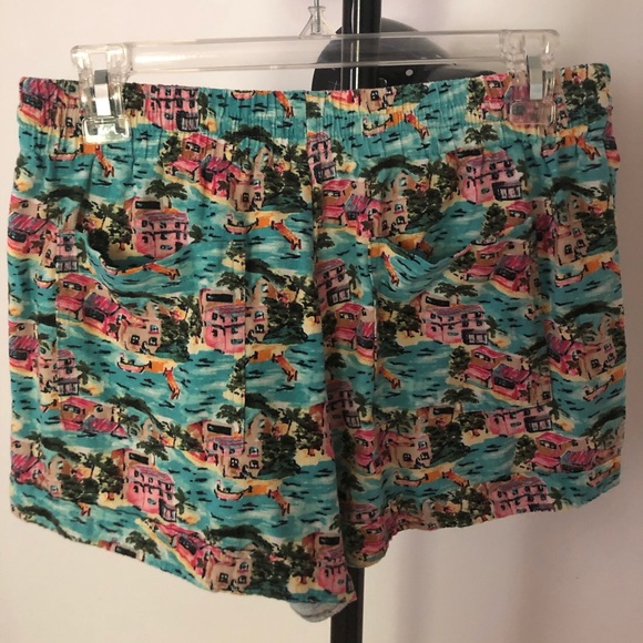 F21 Tropical Printed Shorts - Picture 2 of 2
